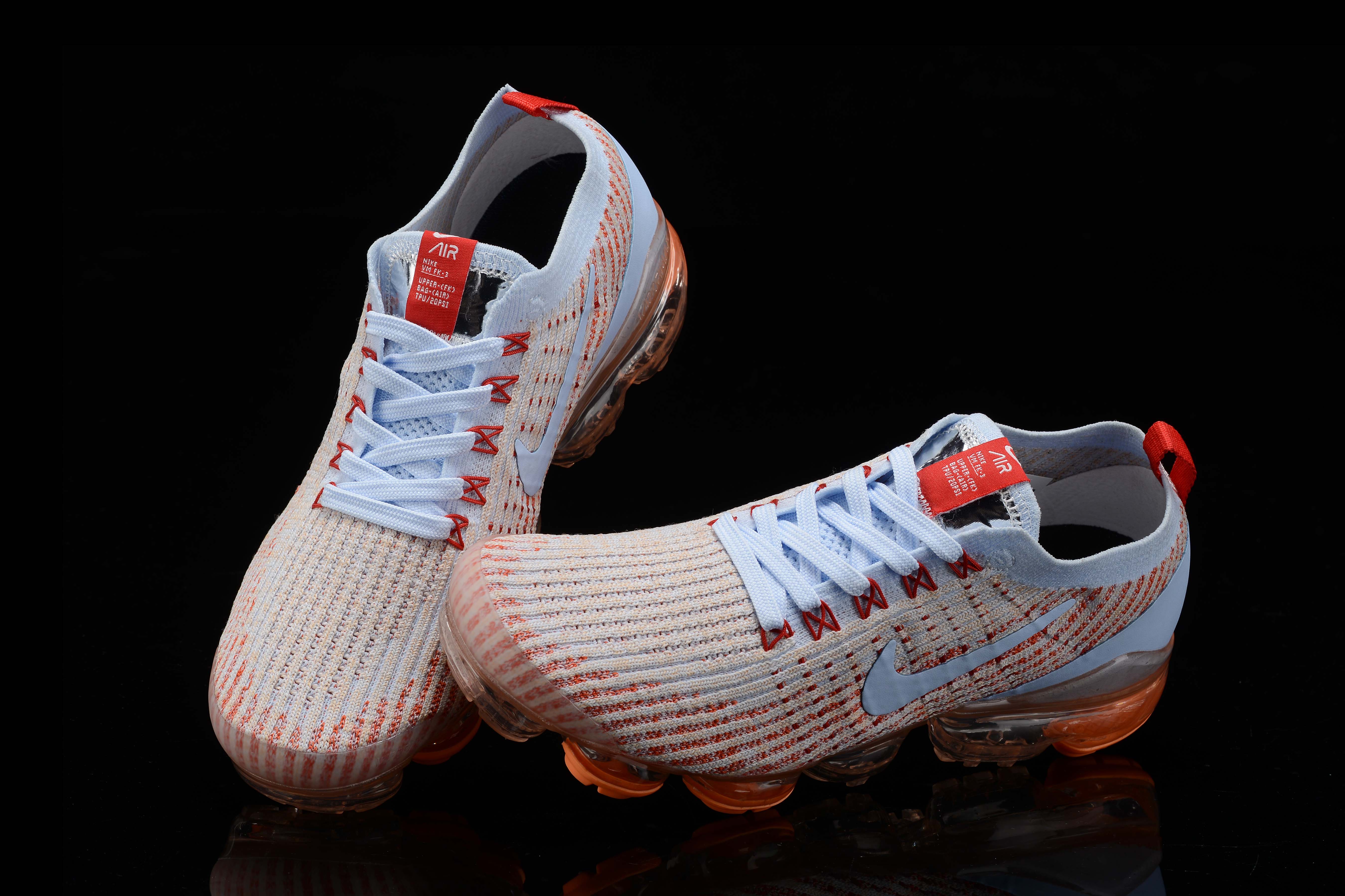 Nike Air VaporMax Flyknit 3 Orange Blue
