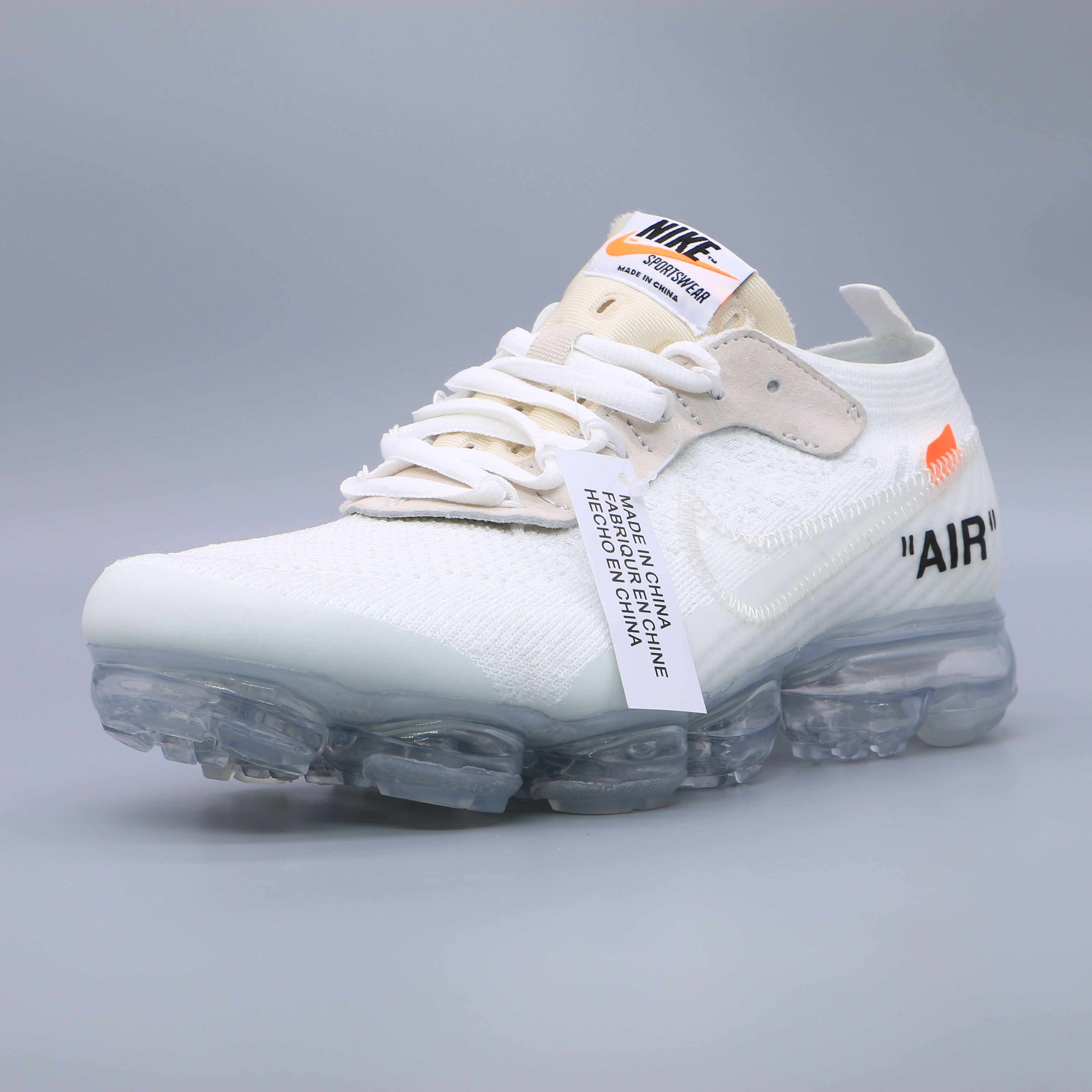 Nike Air Vapormax Off-White White Total Orange Black