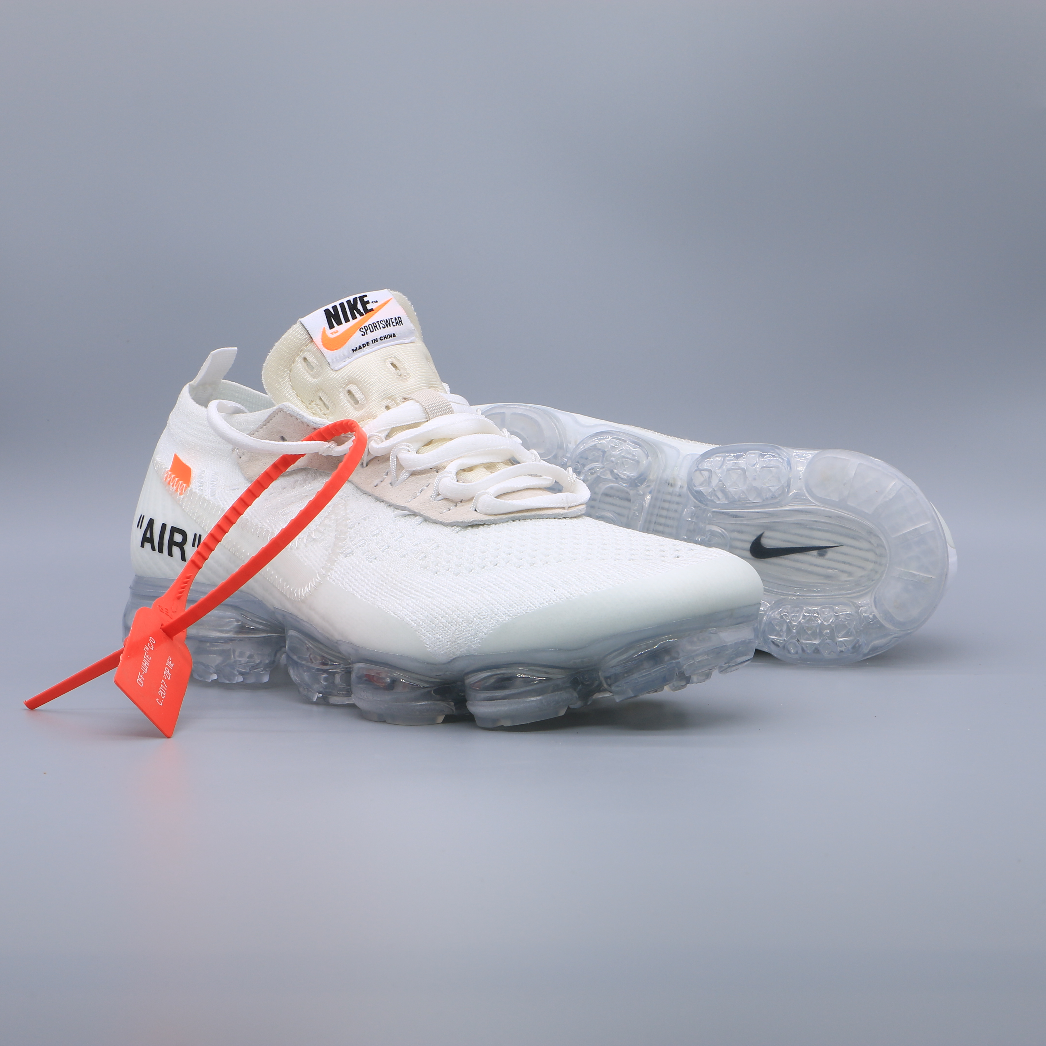 Nike Air Vapormax Off-White White Total Orange Black