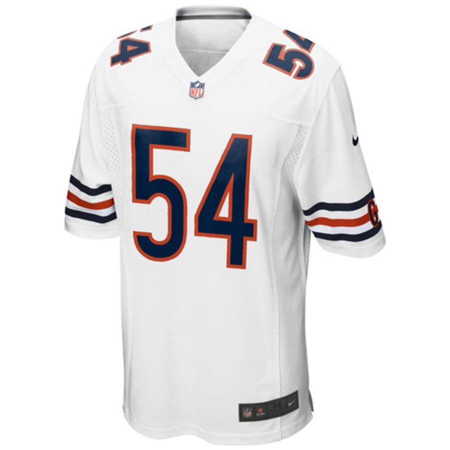 Nike Brian Urlacher Chicago Bears Youth Game Jersey – White