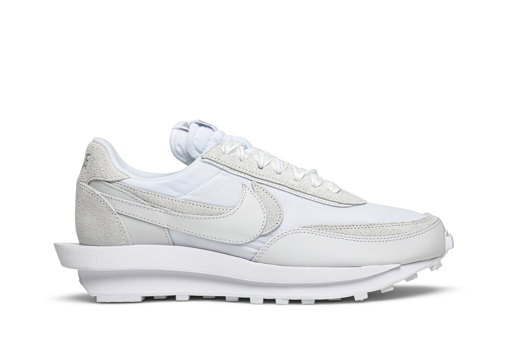 sacai nike waffle white