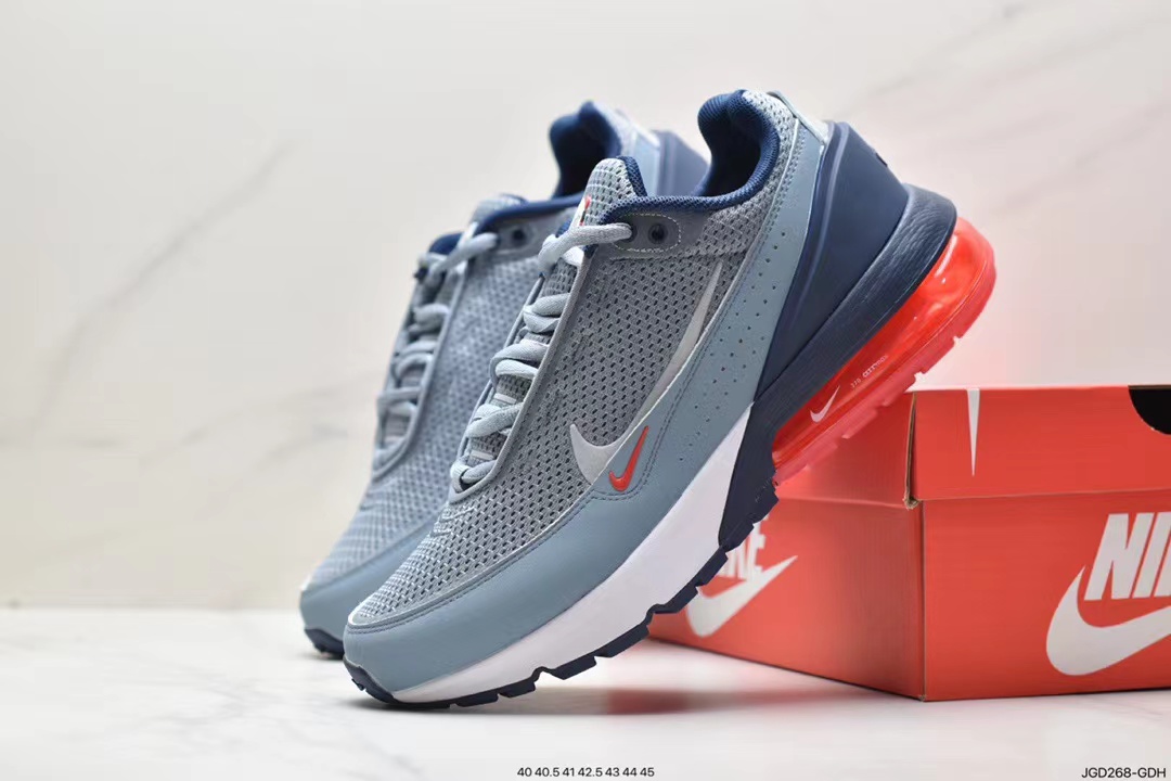 Nike Men Air Max Pulse Sneaker, Black Bright Crimson Smoke
