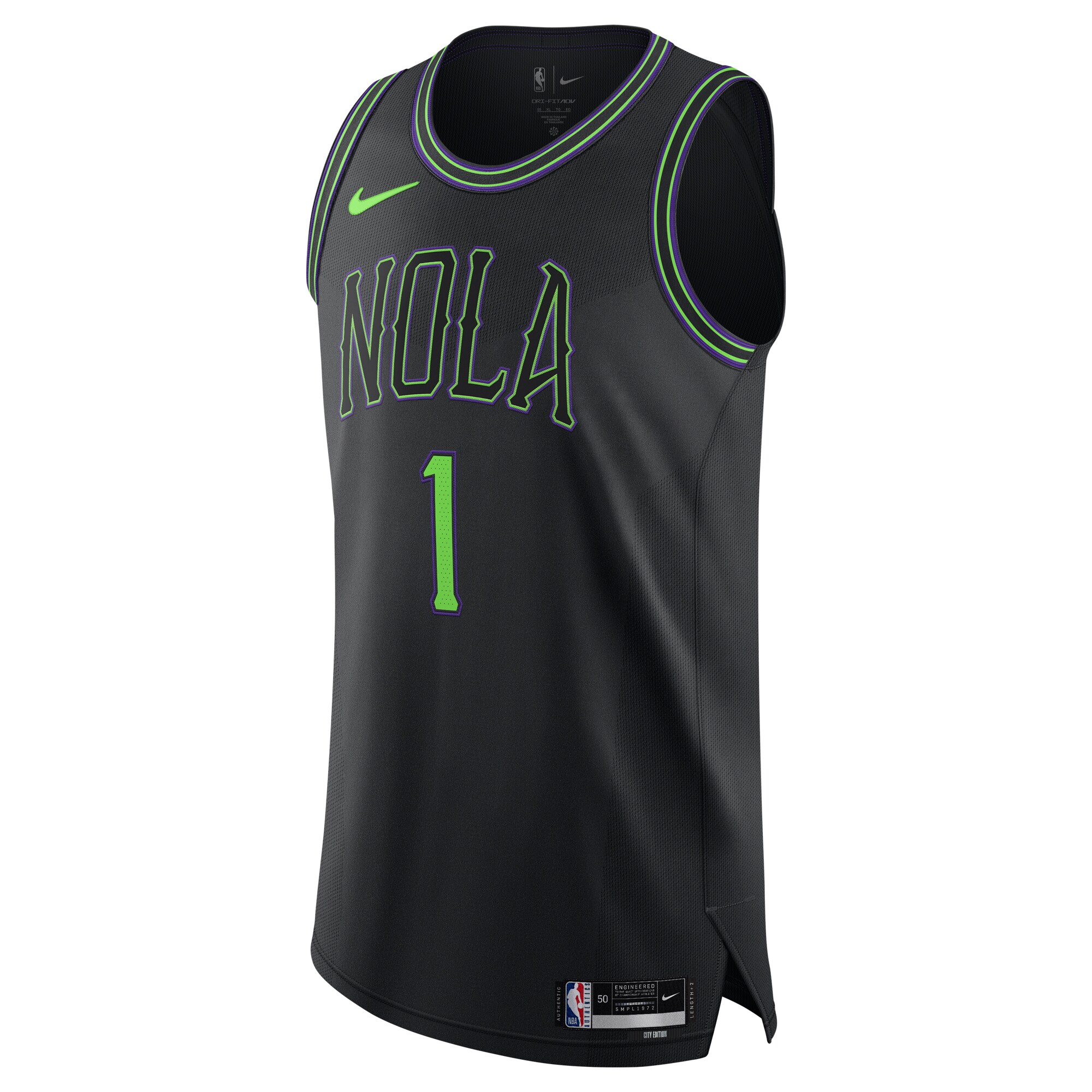 Nike Zion Williamson City Edition Jersey Black | Ultimate Fan Gear 2024