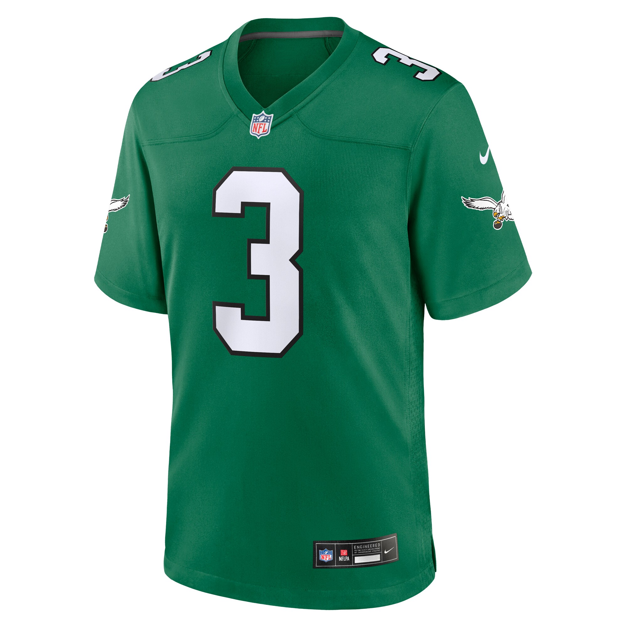 Nolan Smith Philadelphia Eagles Nike Alternate Game Jersey - Kelly Green