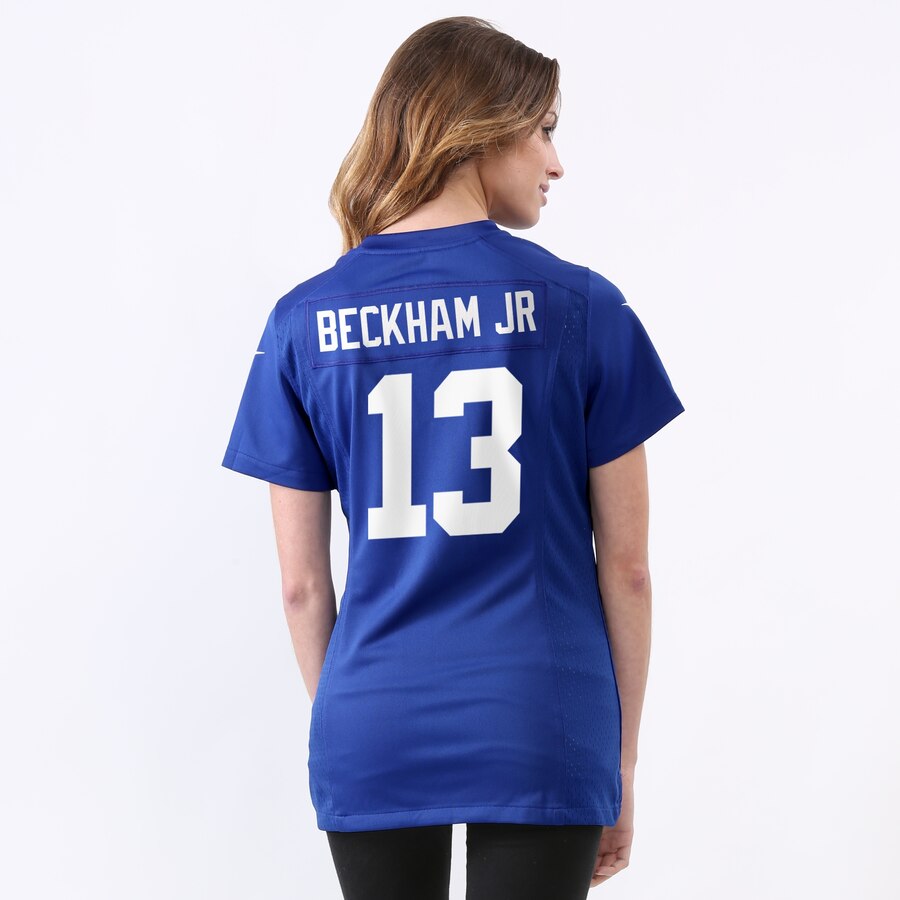 Odell Beckham Jr. New York Giants Nike Women’s Game Jersey – Royal Blue