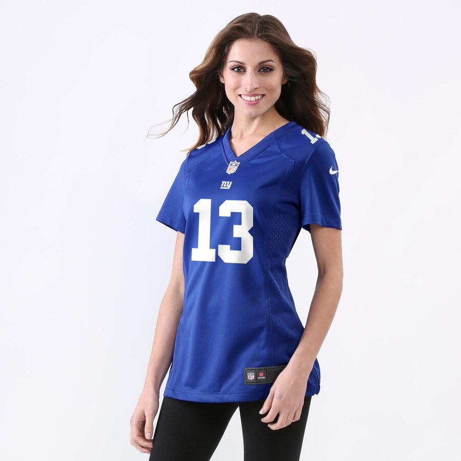 Odell Beckham Jr. New York Giants Nike Women’s Game Jersey – Royal Blue