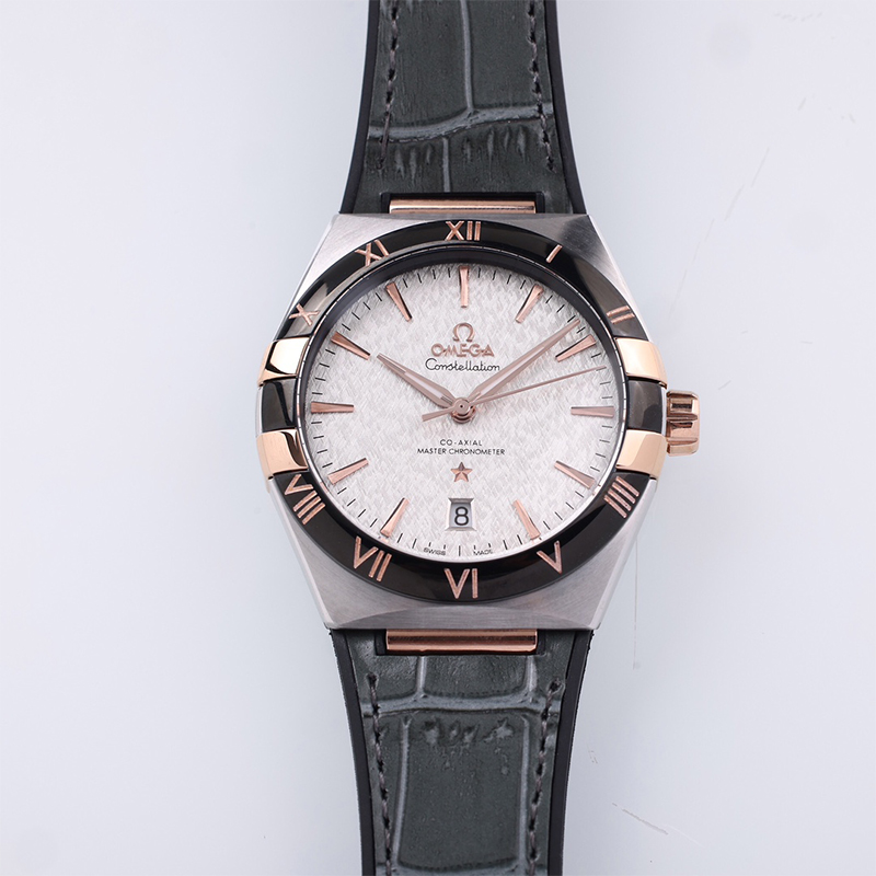 Omega Constellation Automatic Grey Dial Mens Watch