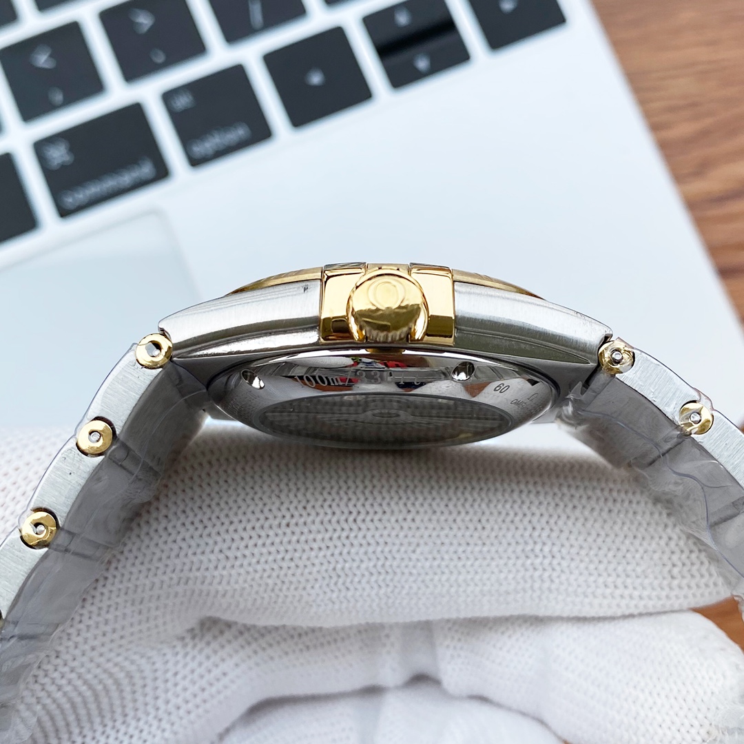 Omega Constellation Co-Axial Chronometer White Dial