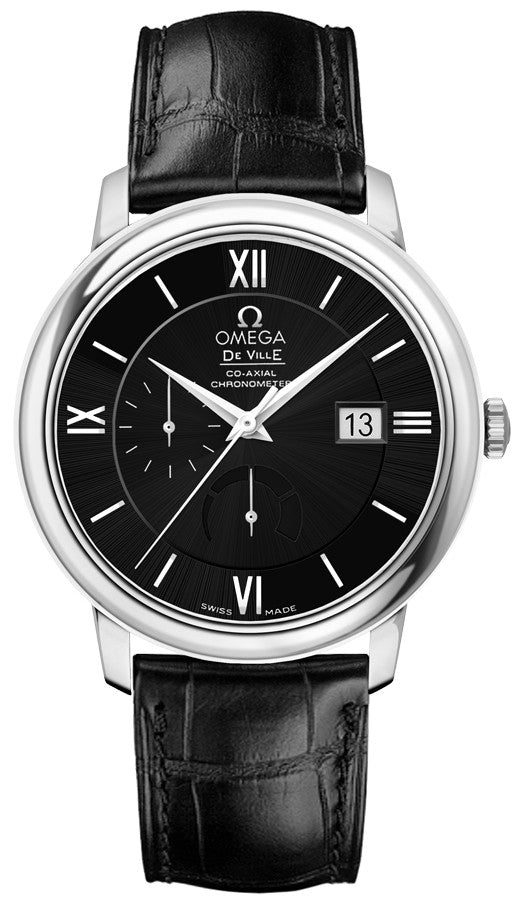 Omega De Ville Prestige Black Dial 39.5mm Men's Watch 424.13.40.21.01.001