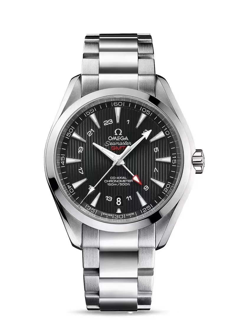 Omega Seamaster Aqua Terra GMT 43MM Co-Axial Black Dial