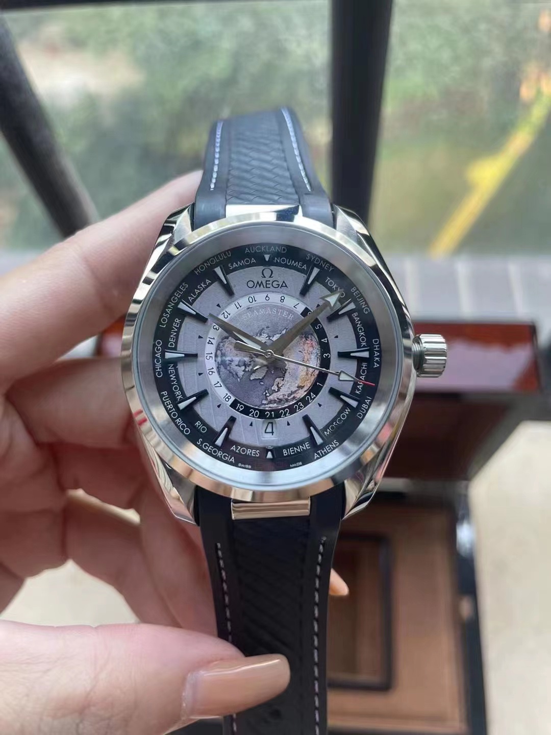 OMEGA Seamaster Aqua Terra Luxury Wristwatches Black Dial