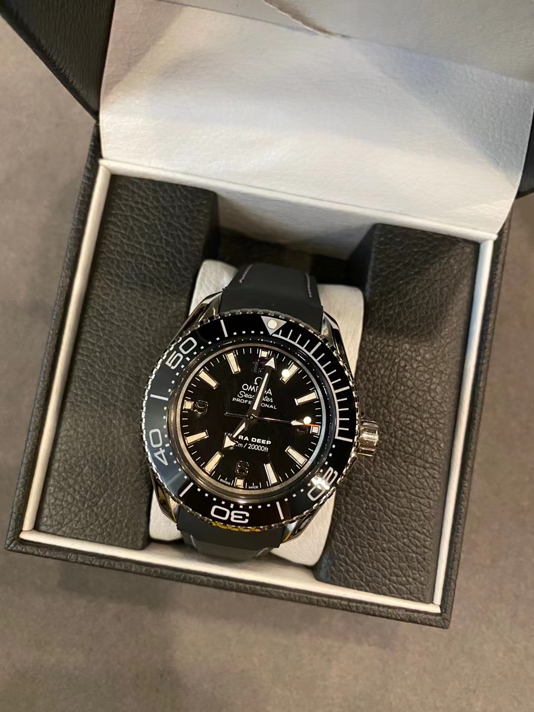 Omega Seamaster Planet Ocean 6000m Black 45.5mm