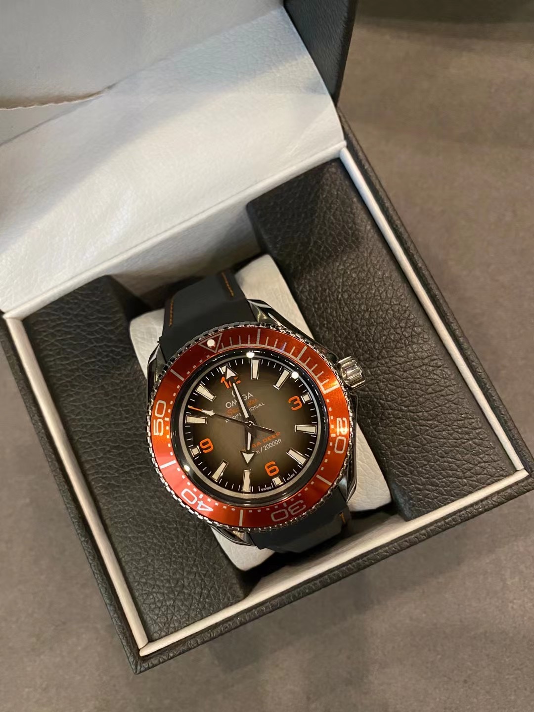 Omega Seamaster Planet Ocean 6000m Red 45.5mm