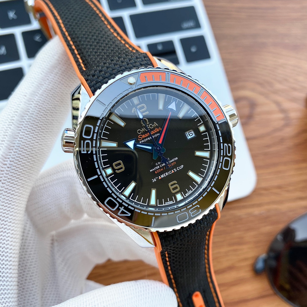 Omega Seamaster Planet Ocean 600M Orange 43.5mm