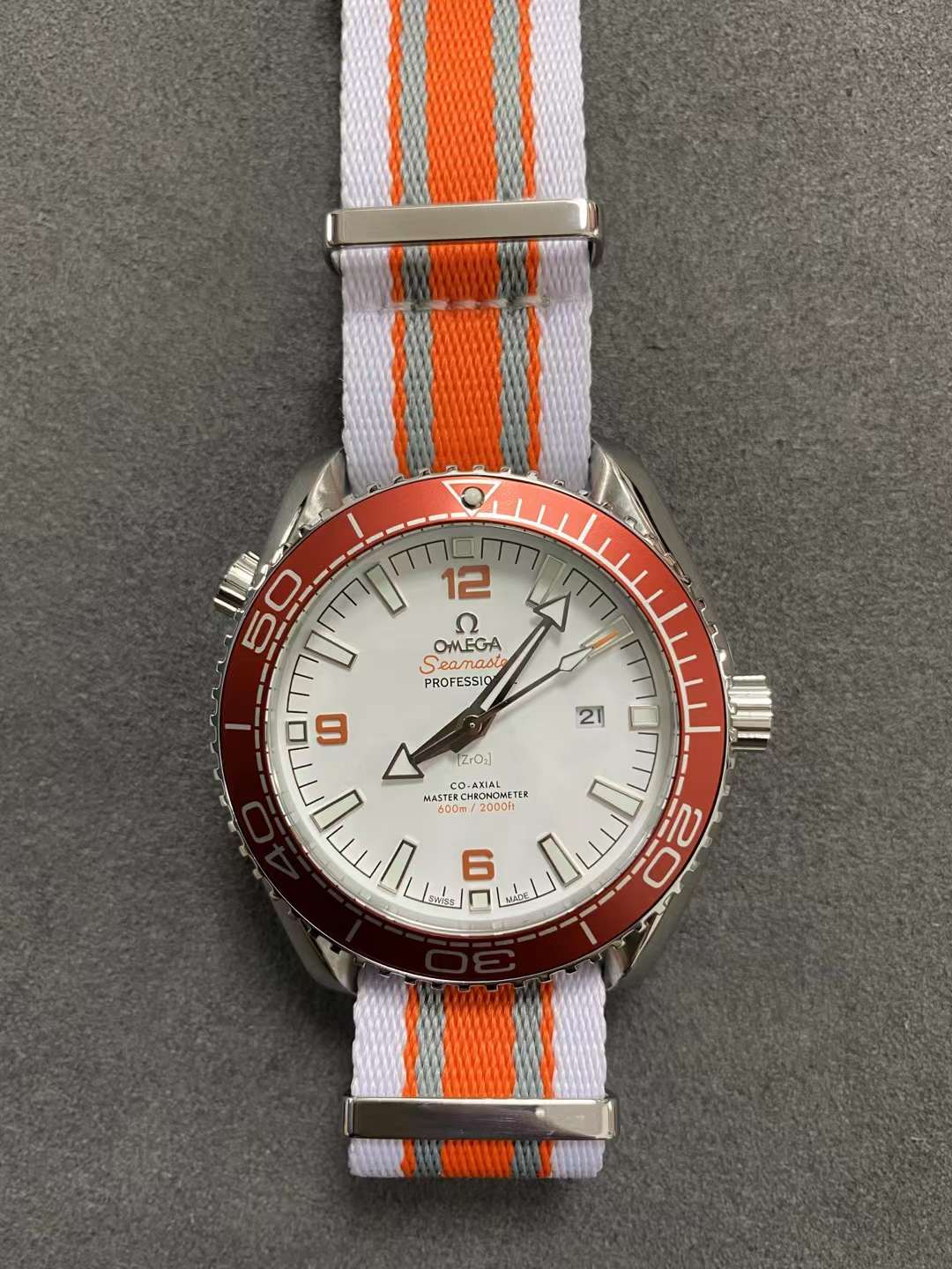 nato Omega Seamaster Orange Bezel - Omega Seamaster Orange Bezel Nato - Image 11