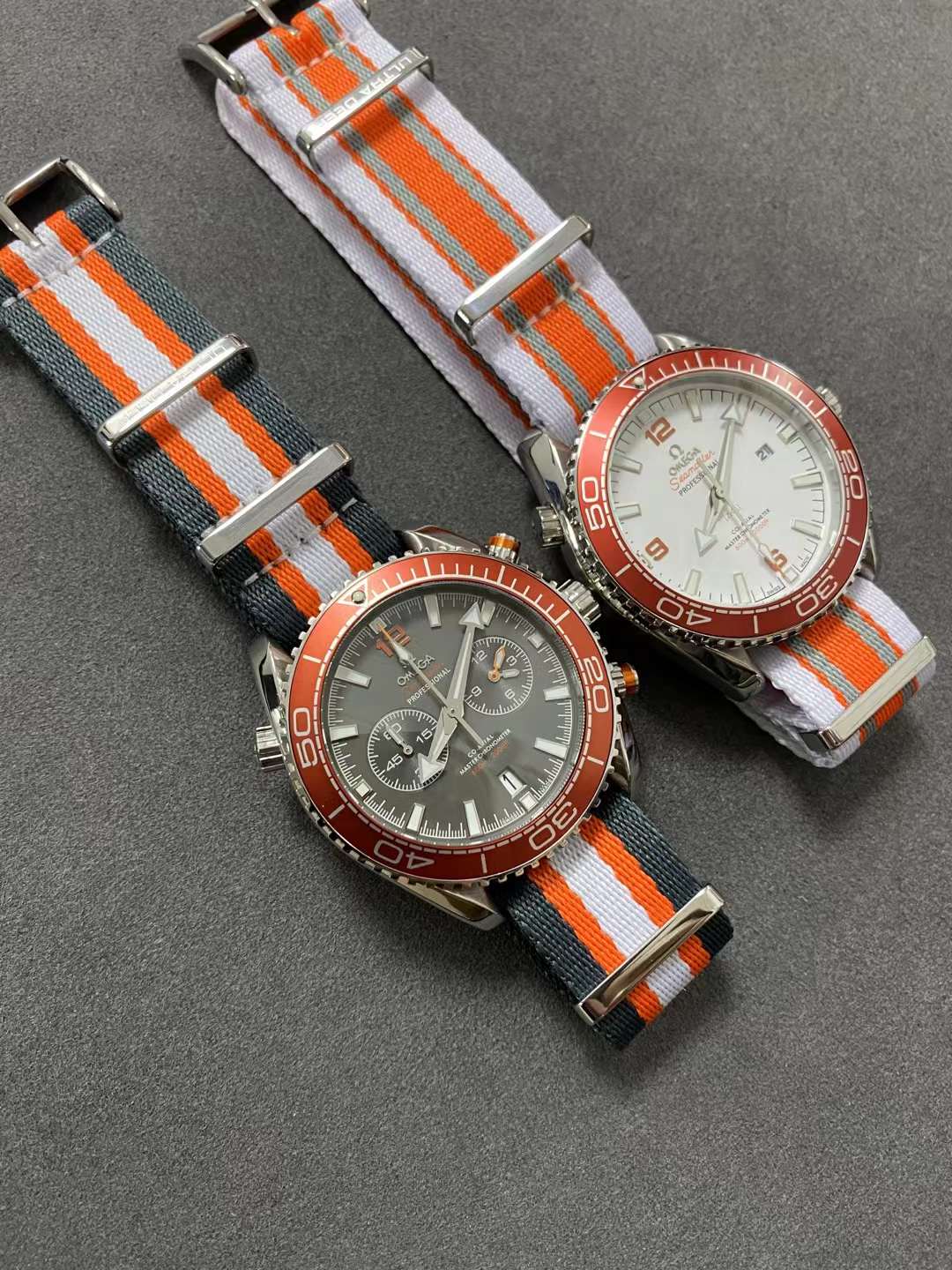 nato Omega Seamaster Orange Bezel - Omega Seamaster Orange Bezel Nato - Image 5