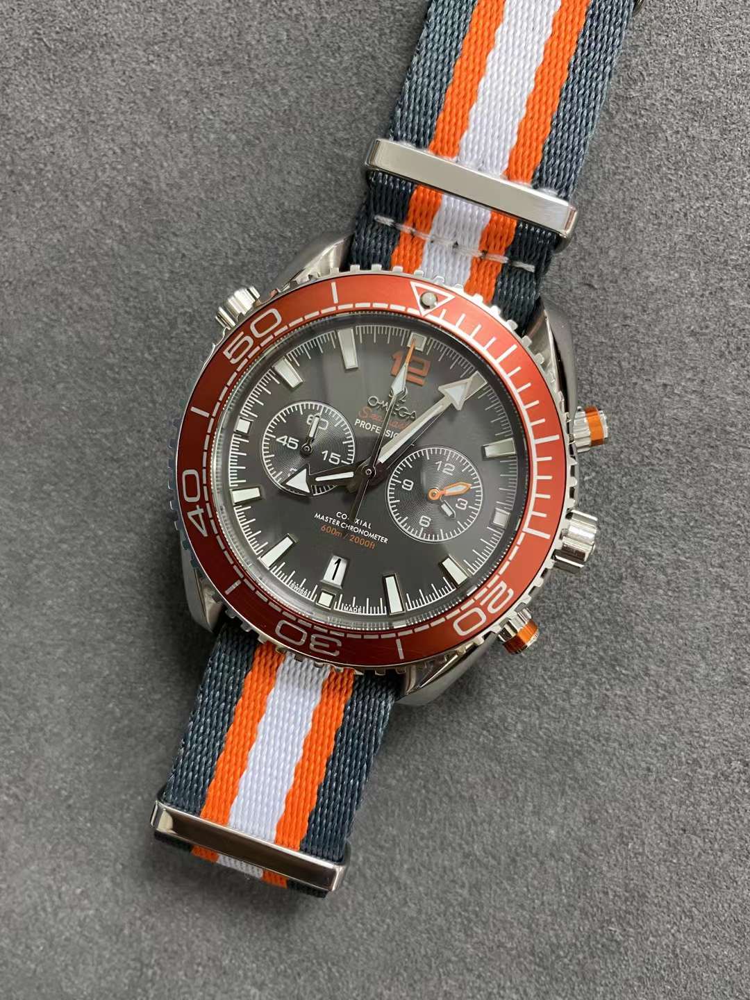 nato Omega Seamaster Orange Bezel - Omega Seamaster Orange Bezel Nato - Image 14