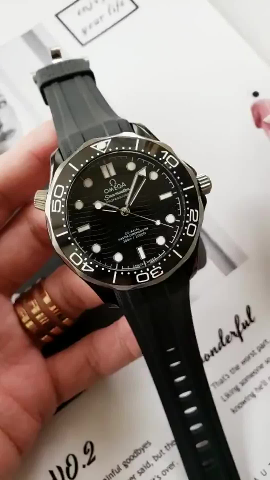 Omega Seamaster Professional Diver 300M Black 210.32.42.20.03.001