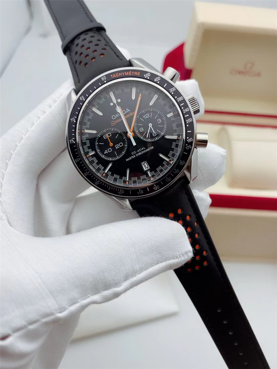 Omega Speedmaster Racing Co-axial Master Chronometer Black Dial