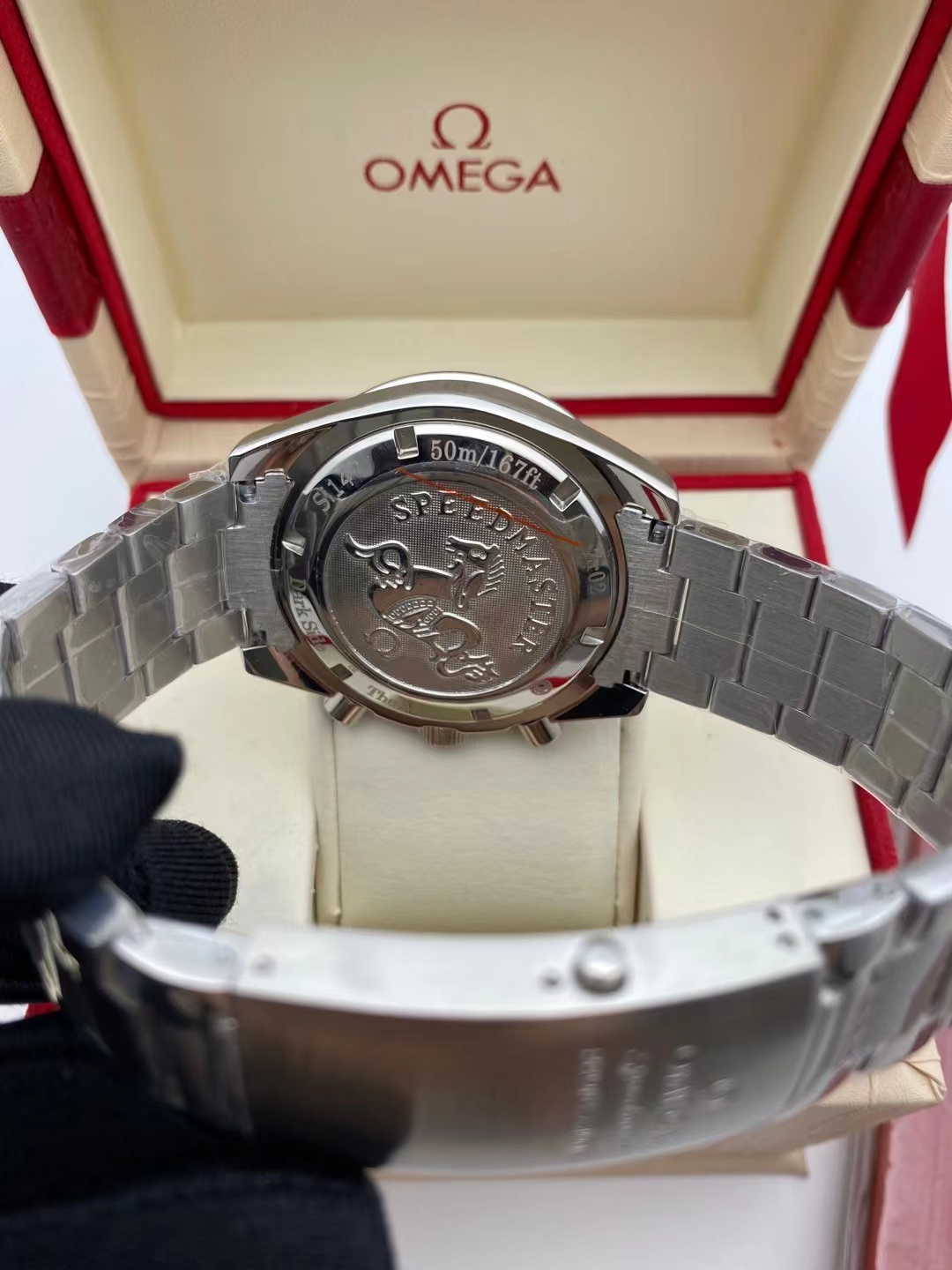 Omega Speedmaster White Moonshine 18K 310.60.42.50.10.001