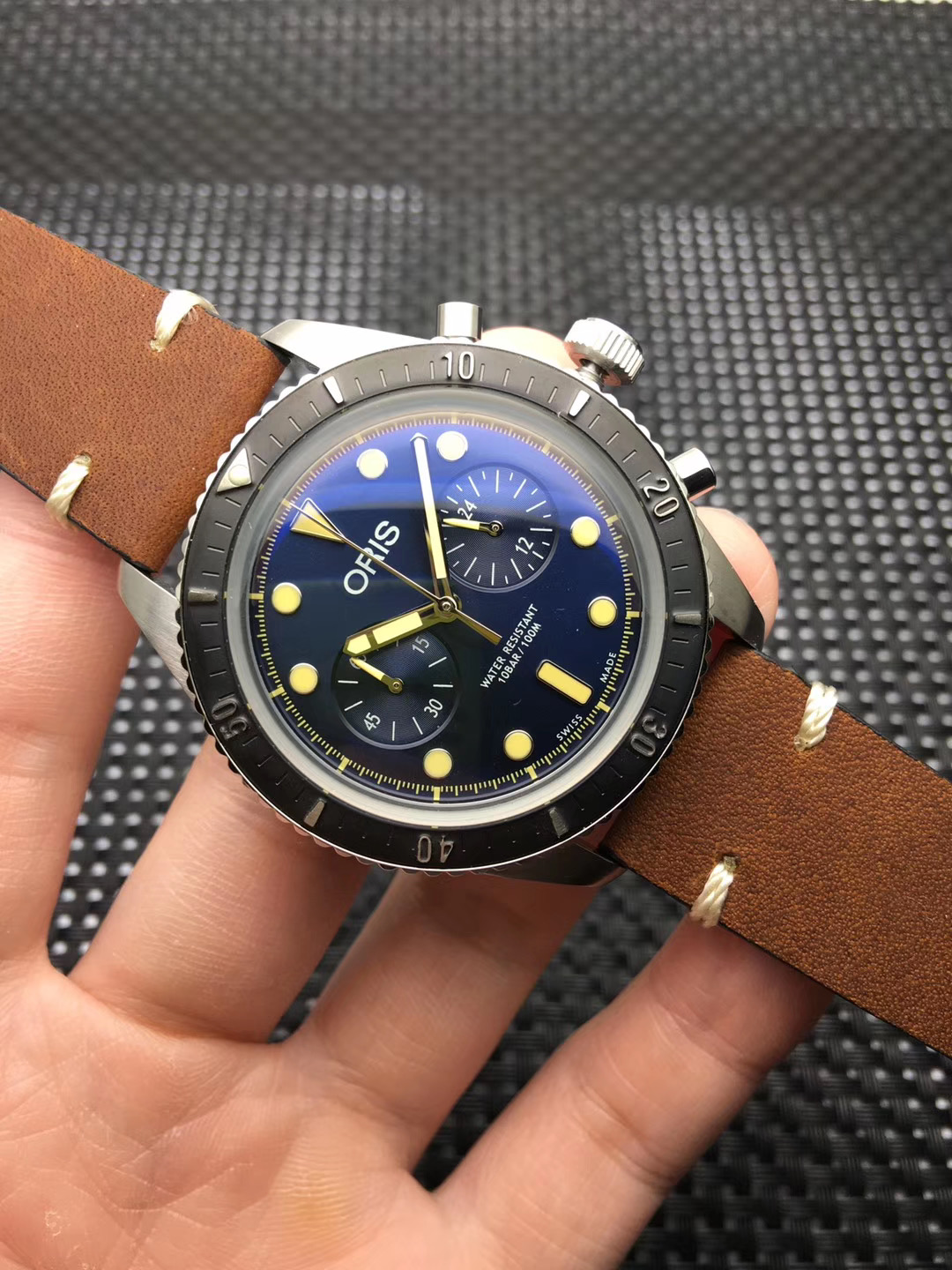 Oris Sixty-Five Chronograph Bucherer Blue Edition