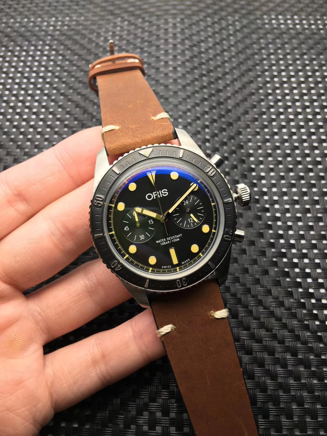 Oris Sixty-Five Chronograph Bucherer Blue Edition