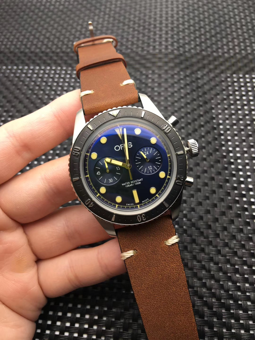 Oris Sixty-Five Chronograph Bucherer Blue Edition