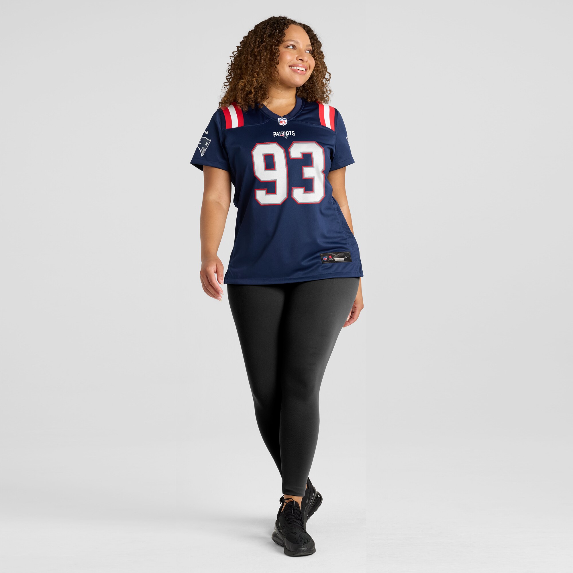 Oshane Ximines New England Patriots Nike Women's  Game Jersey -  Navy