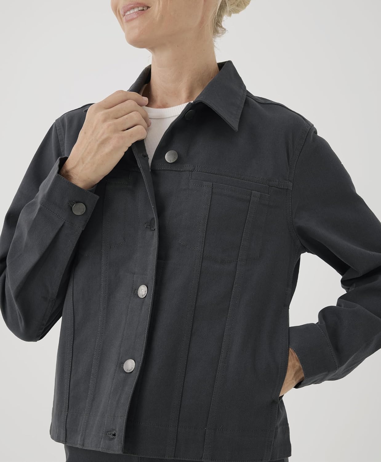 Pact Organic Cotton Women’s Stretch Denim Jacket