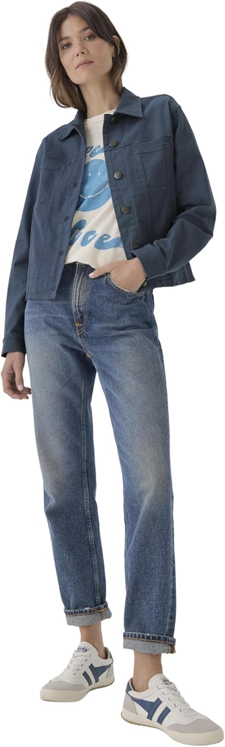 Pact Organic Cotton Women’s Stretch Denim Jacket