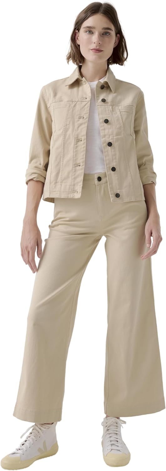 Pact Organic Cotton Women’s Stretch Denim Jacket