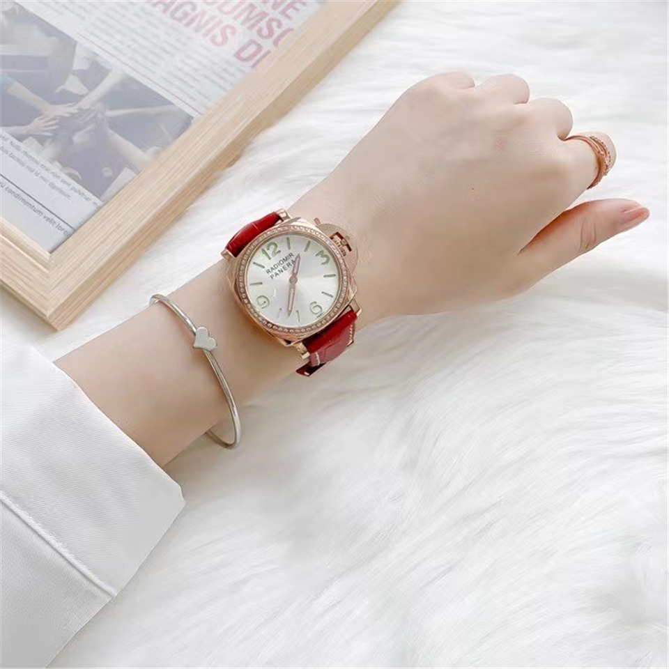 Panerai Rose Gold Diamond - Panerai Radiomir Rose Gold Diamond Red - Image 5