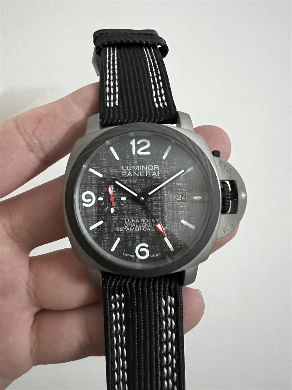 Panerai Luminor Luna Rossa black - Panerai Luminor Luna Rossa - Black - Image 2