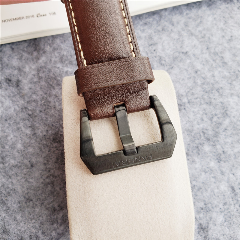 Panerai Carbotech Brown Leather - Panerai Luminor Carbotech Brown 3 - Image 6
