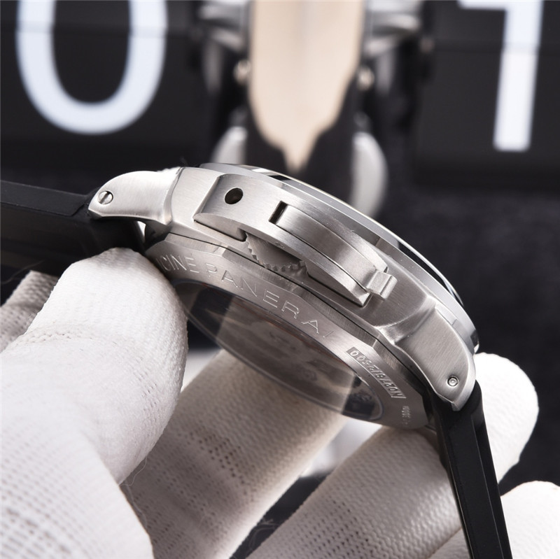 Panerai Luminor Marina Black Dial - Rubber Strap - Image 4