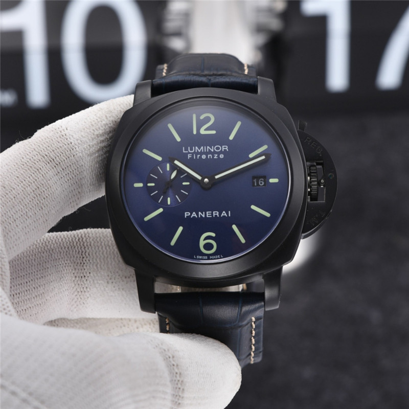 Panerai Black Ceramic Blue - Panerai Luminor Black Ceramic Blue - Image 9