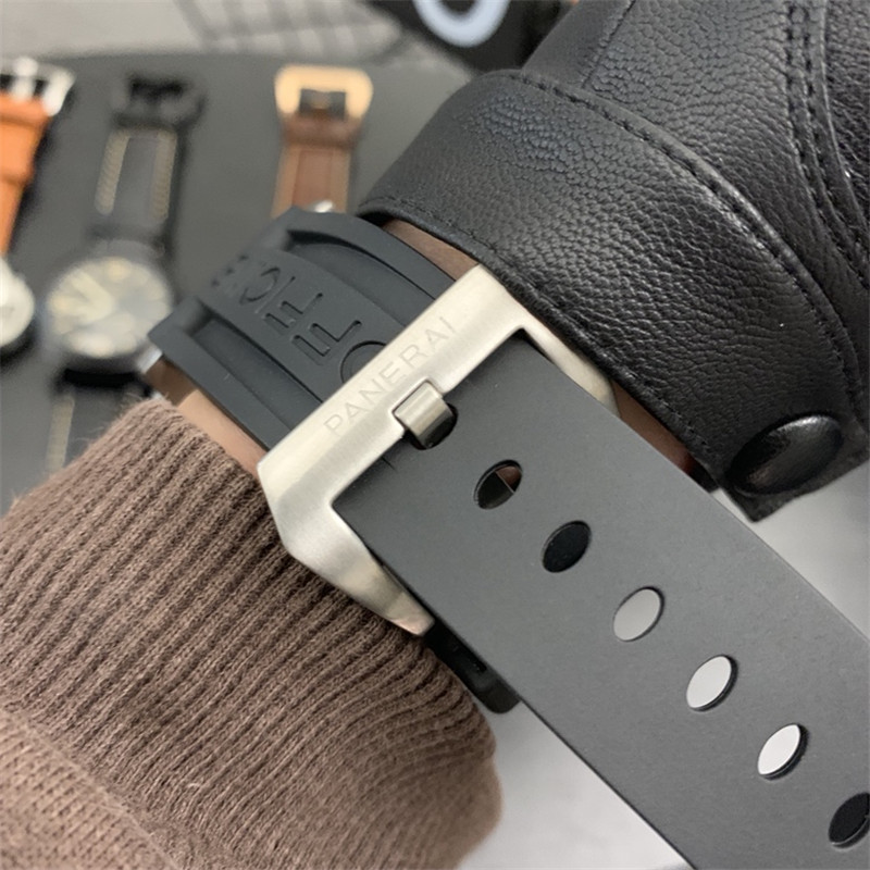 PANERAI Luminor PAM00090 Power reserve black Dial Automatic
