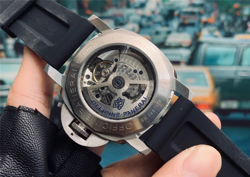 Panerai Luminor Power Reserve - Black Rubber Strap - Image 7