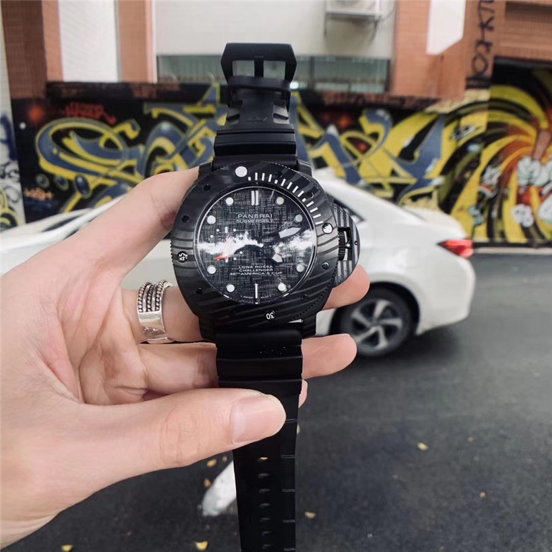 Panerai Black DLC Titanium - Panerai Submersible Forze Speciali Black - Image 7