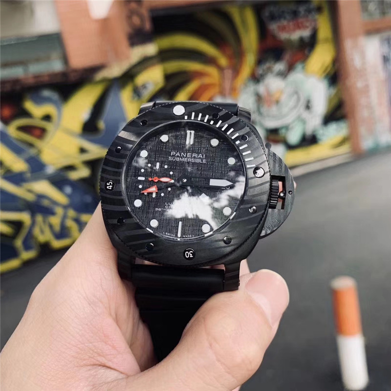 Panerai Black DLC Titanium - Panerai Submersible Forze Speciali Black - Image 5