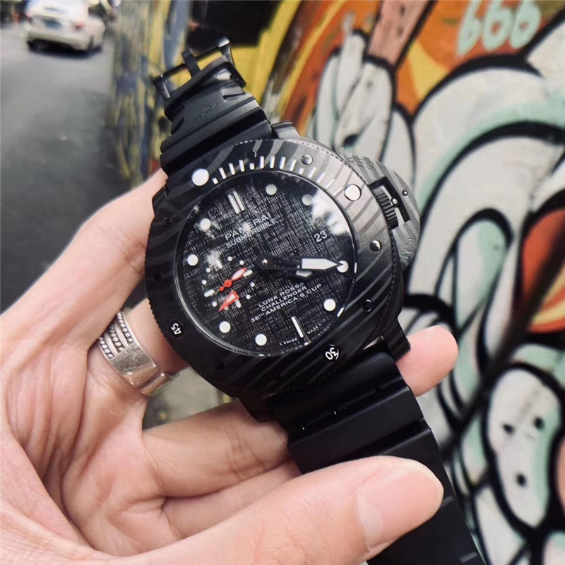 Panerai Black DLC Titanium - Panerai Submersible Forze Speciali Black - Image 6