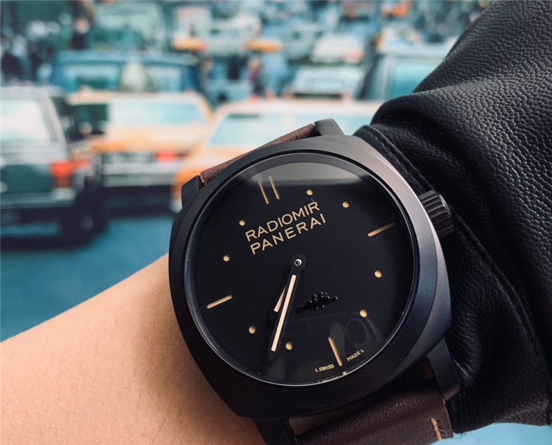 Panerai Black Seal Brown Leather - Panerai Radiomir Black Seal Brown - Image 5