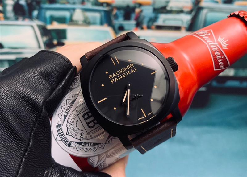 Panerai Black Seal Brown Leather - Panerai Radiomir Black Seal Brown - Image 4