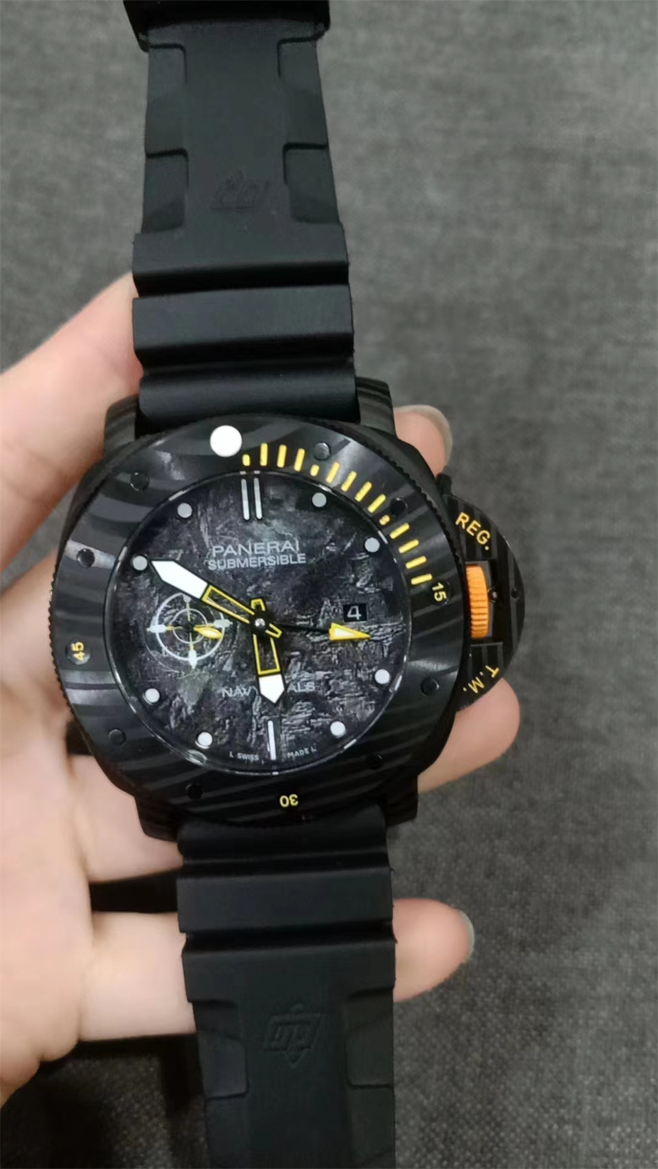 Panerai Navy Seals Carbon - Panerai Submersible Navy Seals Carbon Dial - Image 5