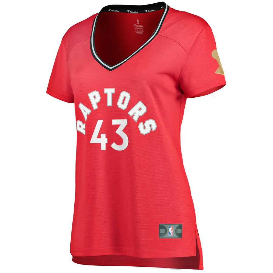 Pascal Siakam Toronto Raptors Fanatics Branded Women's 2019 NBA Finals Champions Fast Break Replica Player Jersey Red - Icon Edition