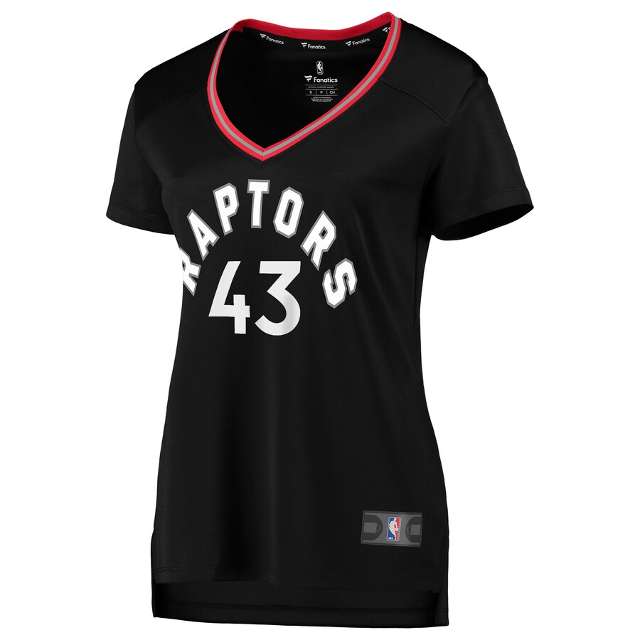 Pascal Siakam Toronto Raptors Fanatics Branded Women's Fast Break Replica Player Jersey - Statement Edition - Black
