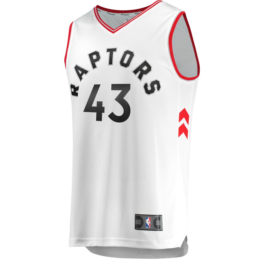 Pascal Siakam Toronto Raptors Fanatics Branded Youth Fast Break Replica Player Jersey - Association Edition - White