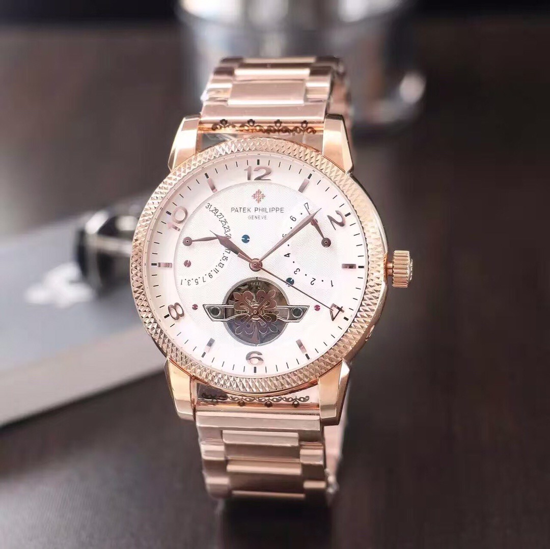 white Patek Philippe Rose Gold - Patek Philippe Rose Gold - White Dial