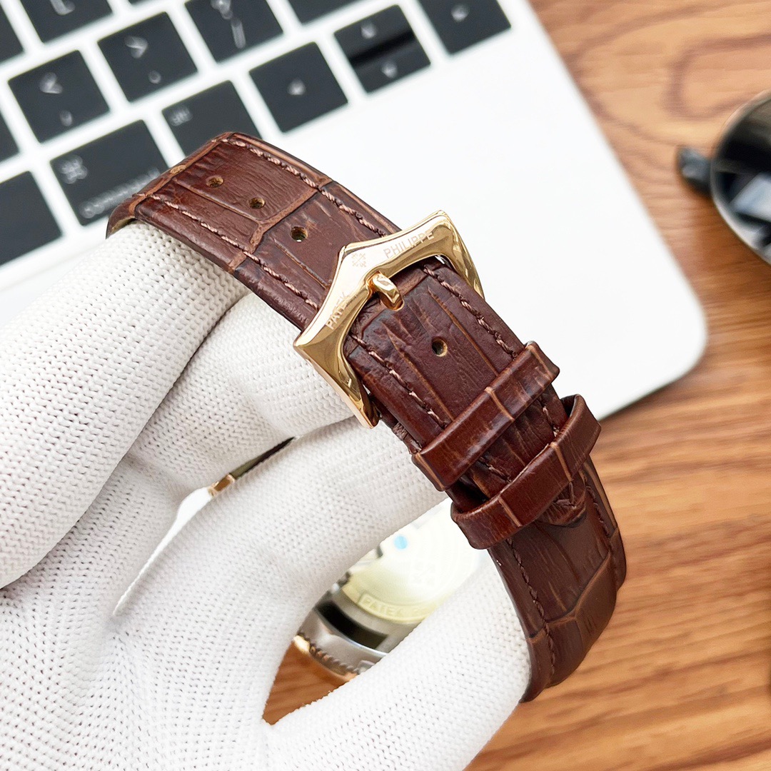 Patek Philippe Rose Gold Tourbillon - Patek Philippe Rose Gold - Brown - Image 2