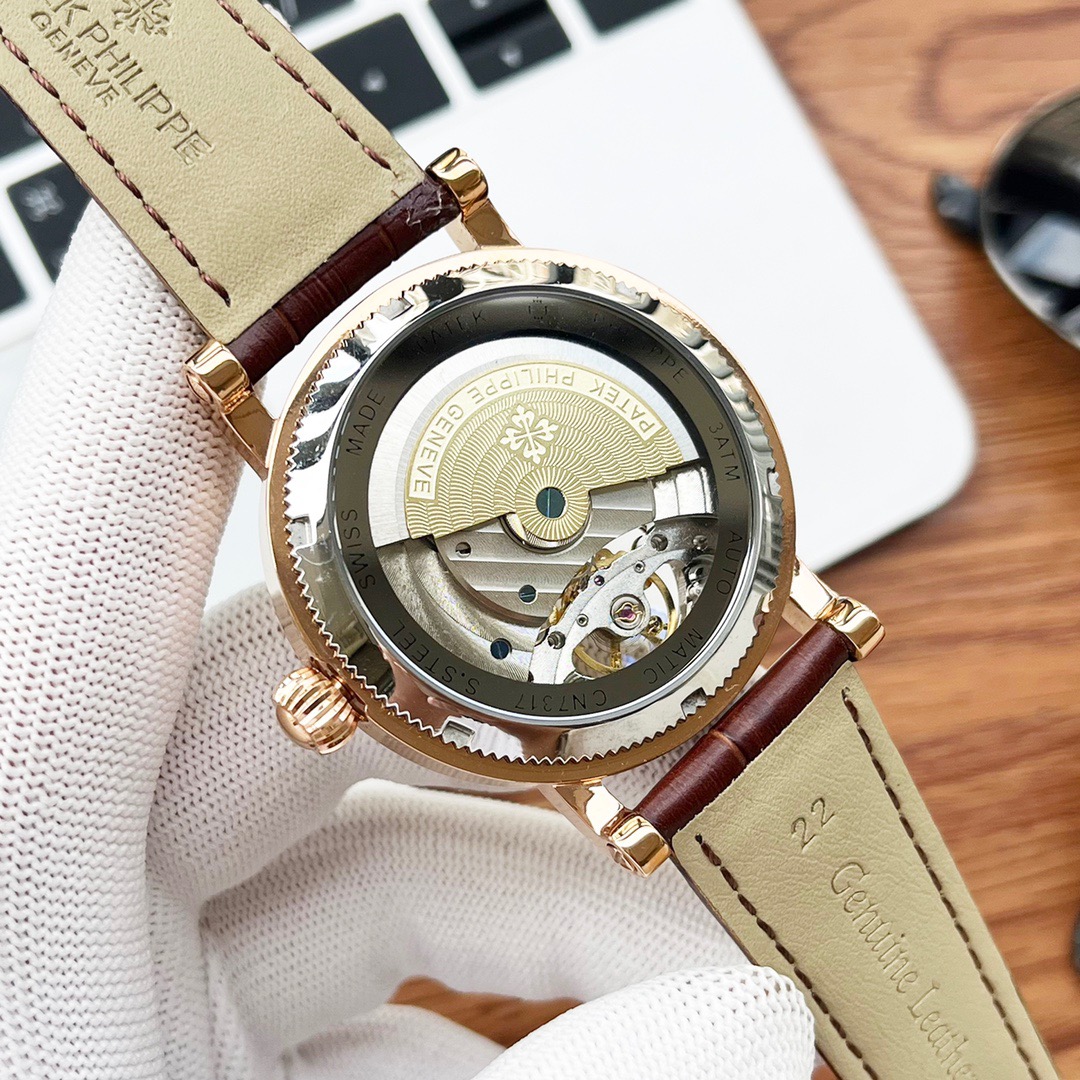 Patek Philippe Rose Gold Tourbillon - Patek Philippe Rose Gold - Brown - Image 3